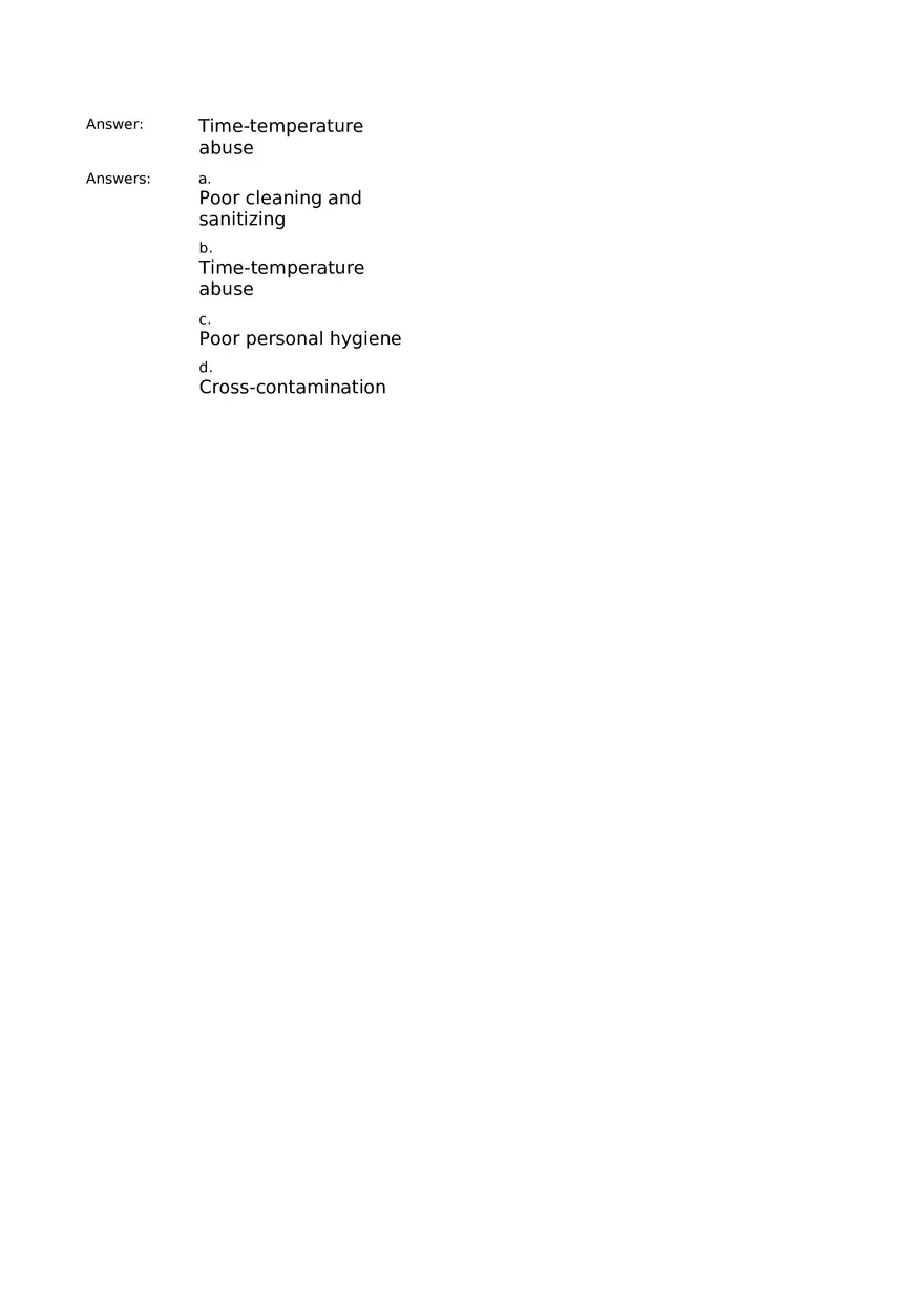 Servsafe Practice Exam Part 14 - Page 9