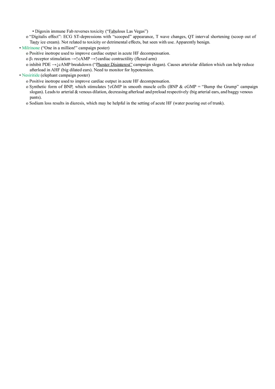 Circulatory (CV & Renal) - Page 2