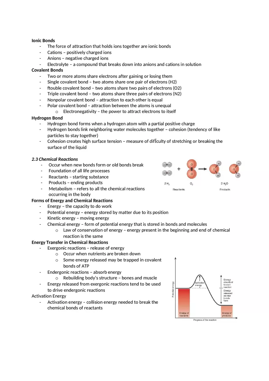 Chapter 2 The Chemical Level of Organization - Page 2