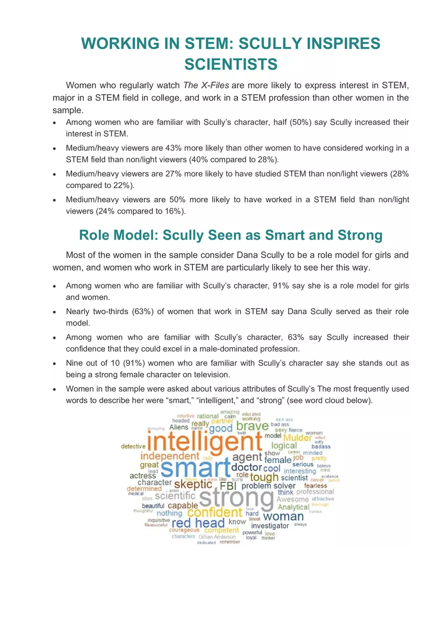 The Scully Effect: I Want to Believe in STEM - Page 4