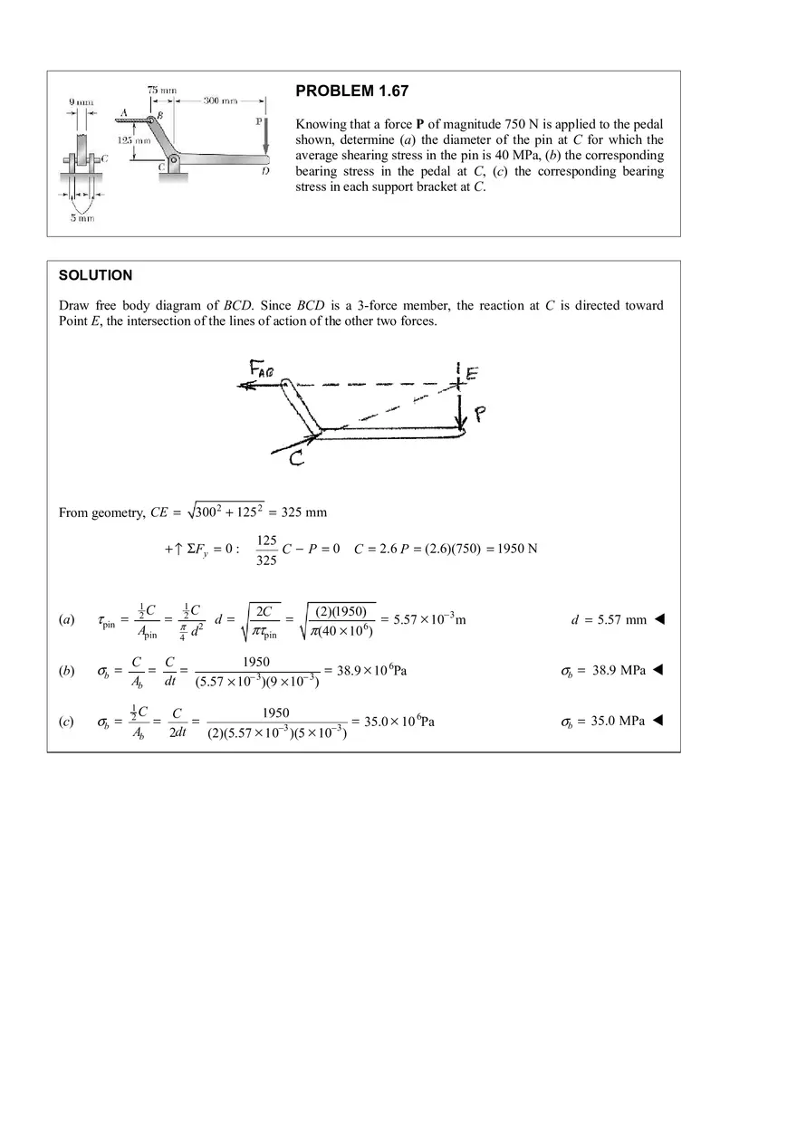 Ch.1 Problem 1.67 Solution - Page 1