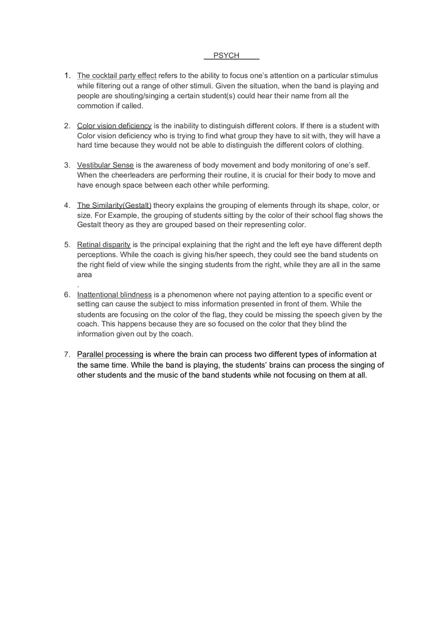 Cocktail Party Effect Psychology - Page 1