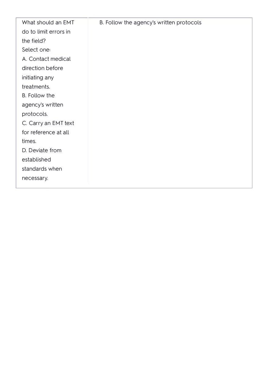 EMT Test 1 - Page 8