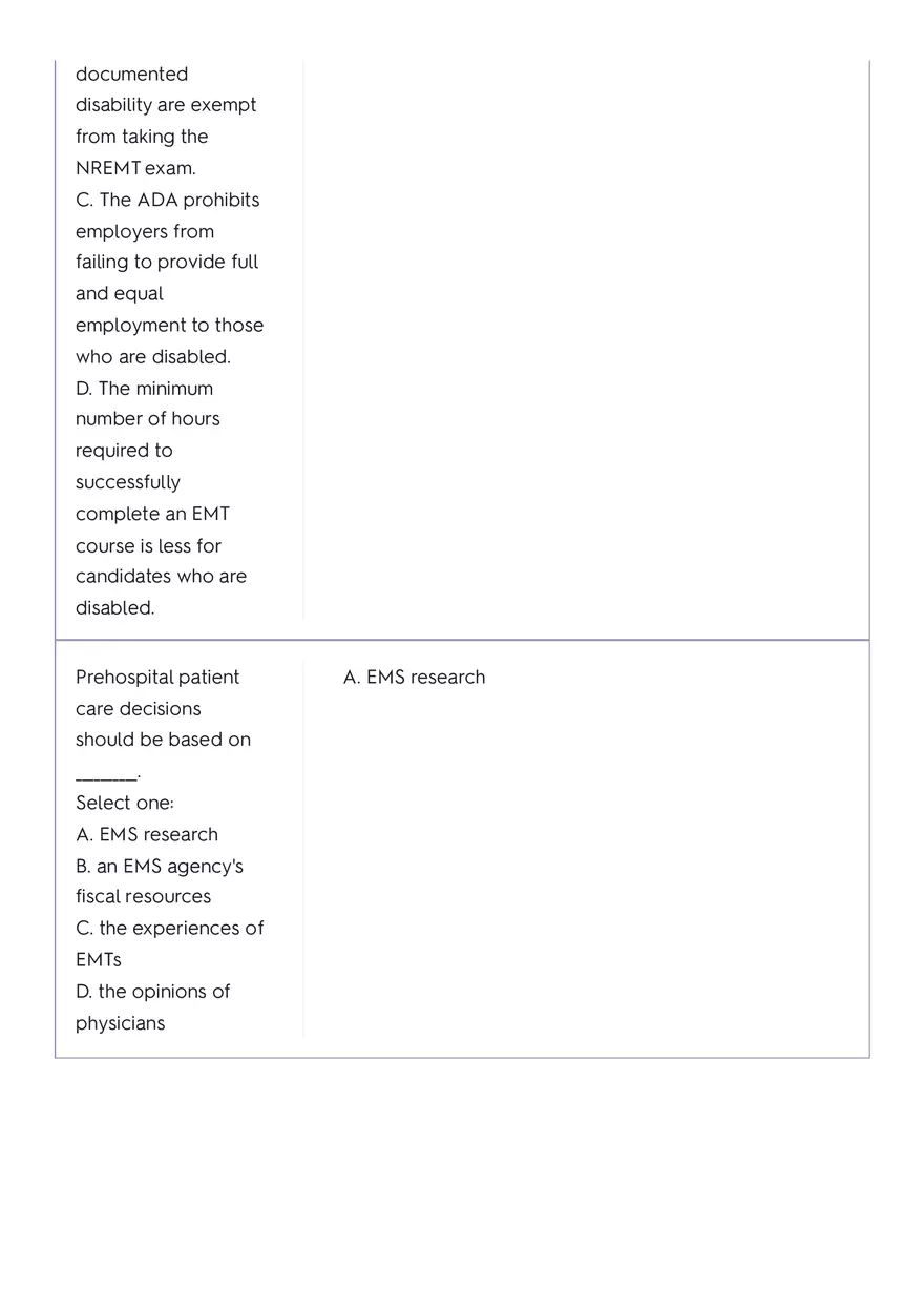 EMT Test 1 - Page 11