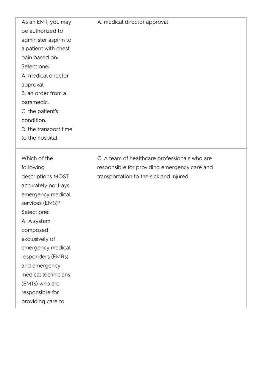 EMT Test 1 - Page 6