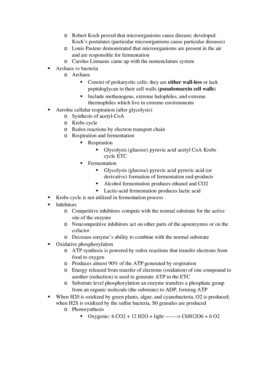 Microbiology Final Exam Study Guide - Page 17