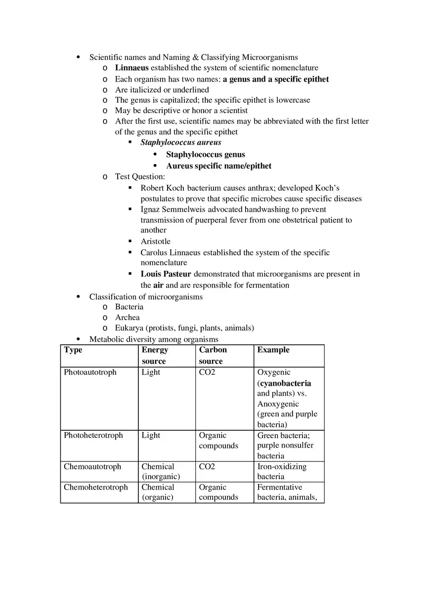 Microbiology Final Exam Study Guide - Page 2