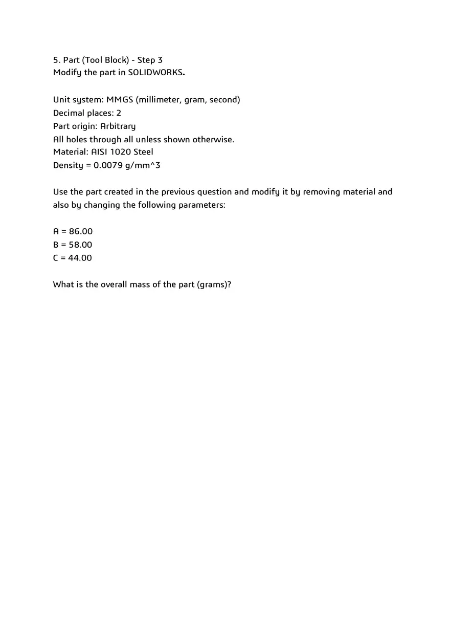 Solidworks Certification Exam - Page 12