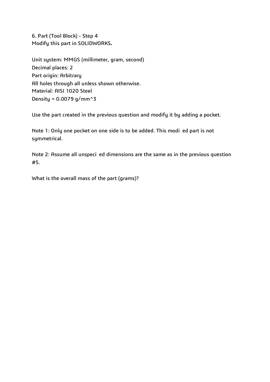 Solidworks Certification Exam - Page 14