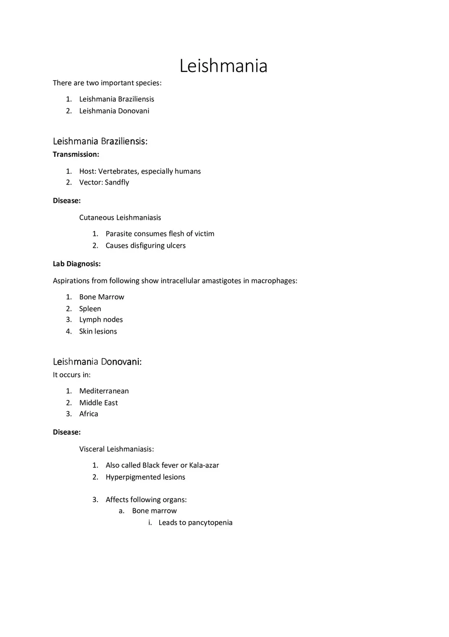 Leishmania - Page 1