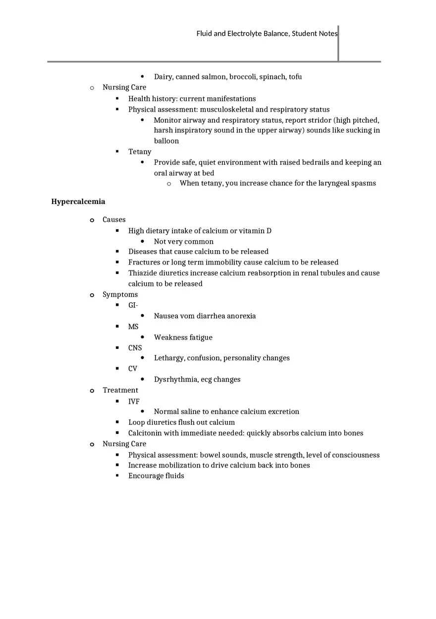 Fluid and Electrolyte Balance Overview - Page 9