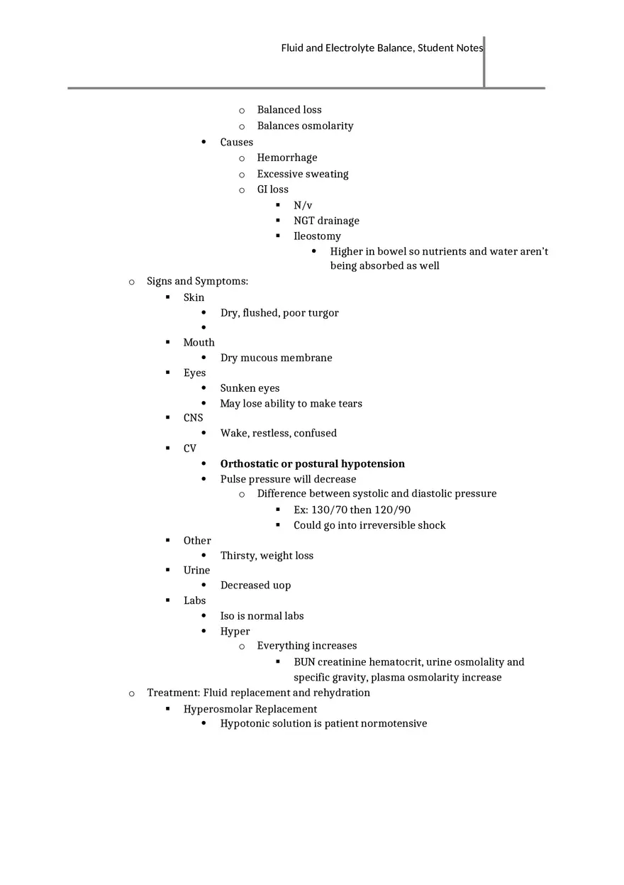 Fluid and Electrolyte Balance Overview - Page 16
