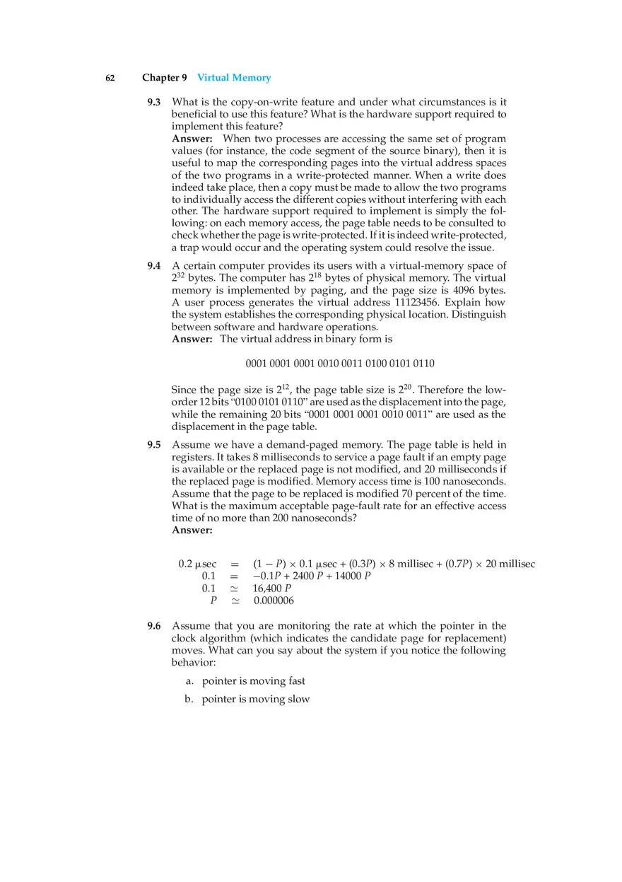 Chapter 9 Virtual Memory - Page 2
