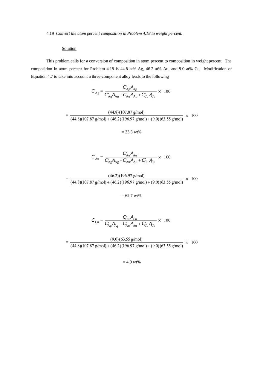 Imperfections in Solids Problem Solutions Part 3 - Page 8