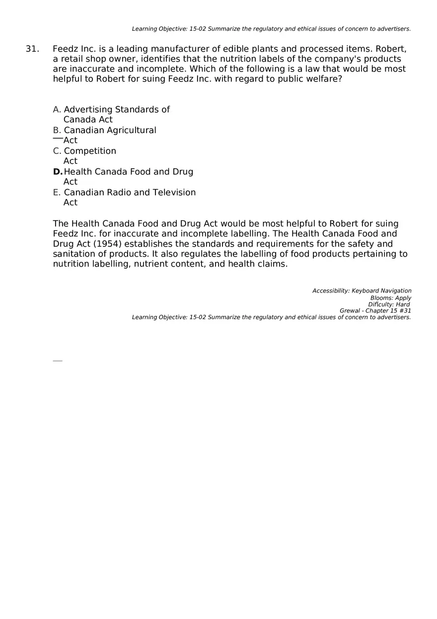 Marketing Chapter 15 Key Part 3 - Page 2