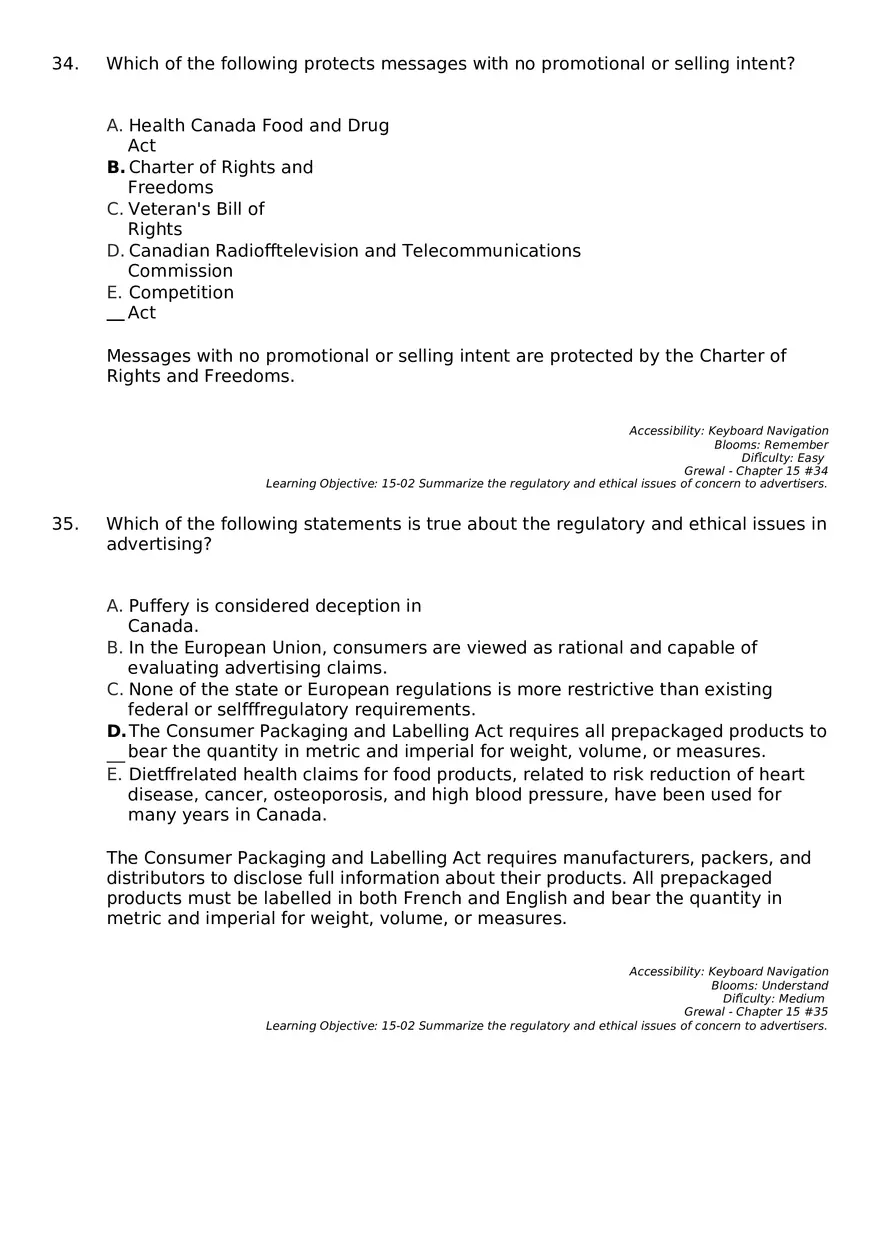 Marketing Chapter 15 Key Part 3 - Page 4