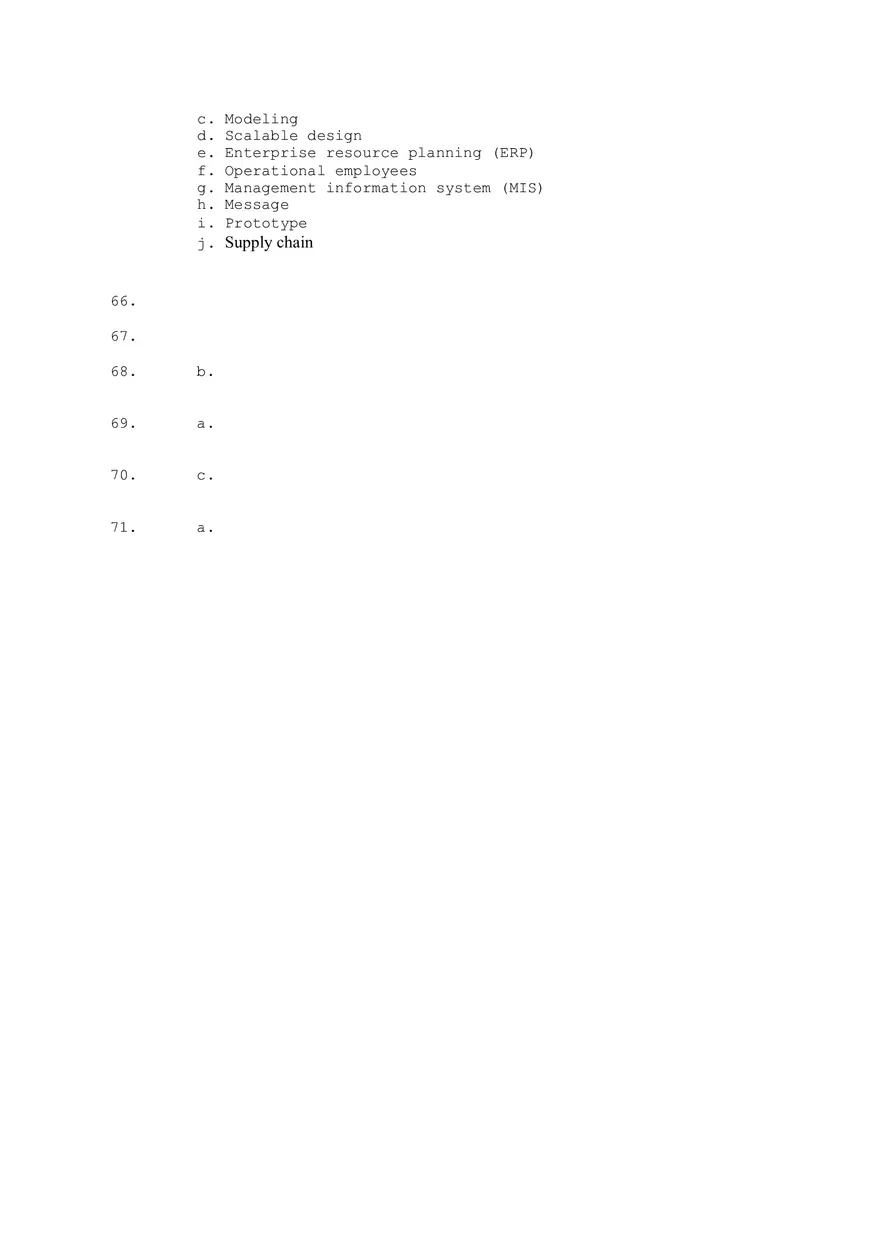 Systems Analysis and Design Answers - Page 11