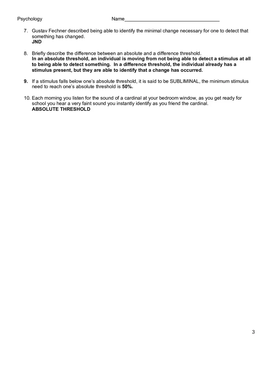 Psychophysics Notes - Page 3