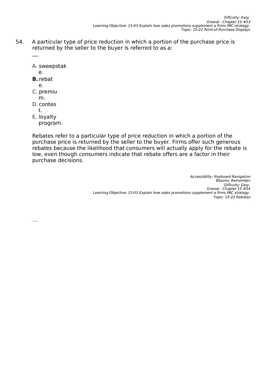 Marketing Chapter 15 Key Part 4 - Page 7