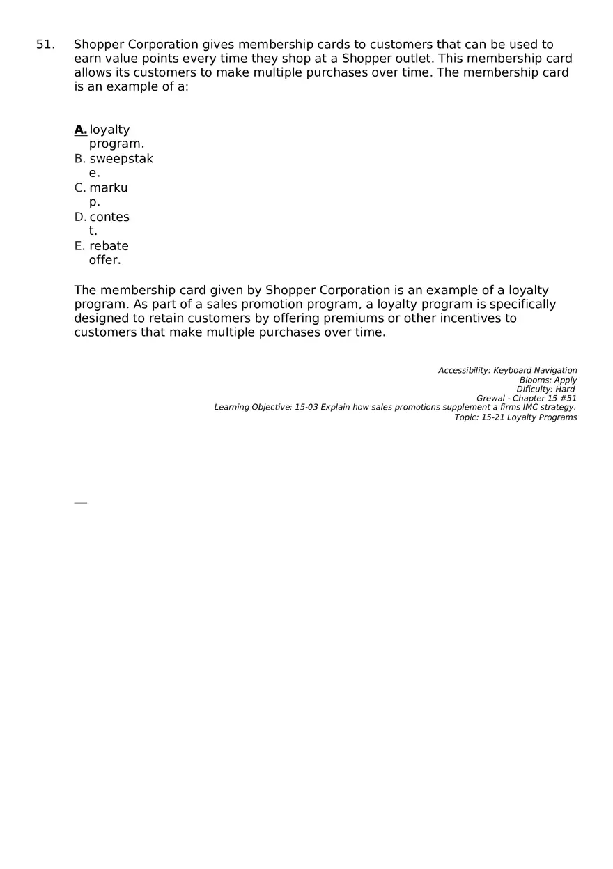 Marketing Chapter 15 Key Part 4 - Page 5