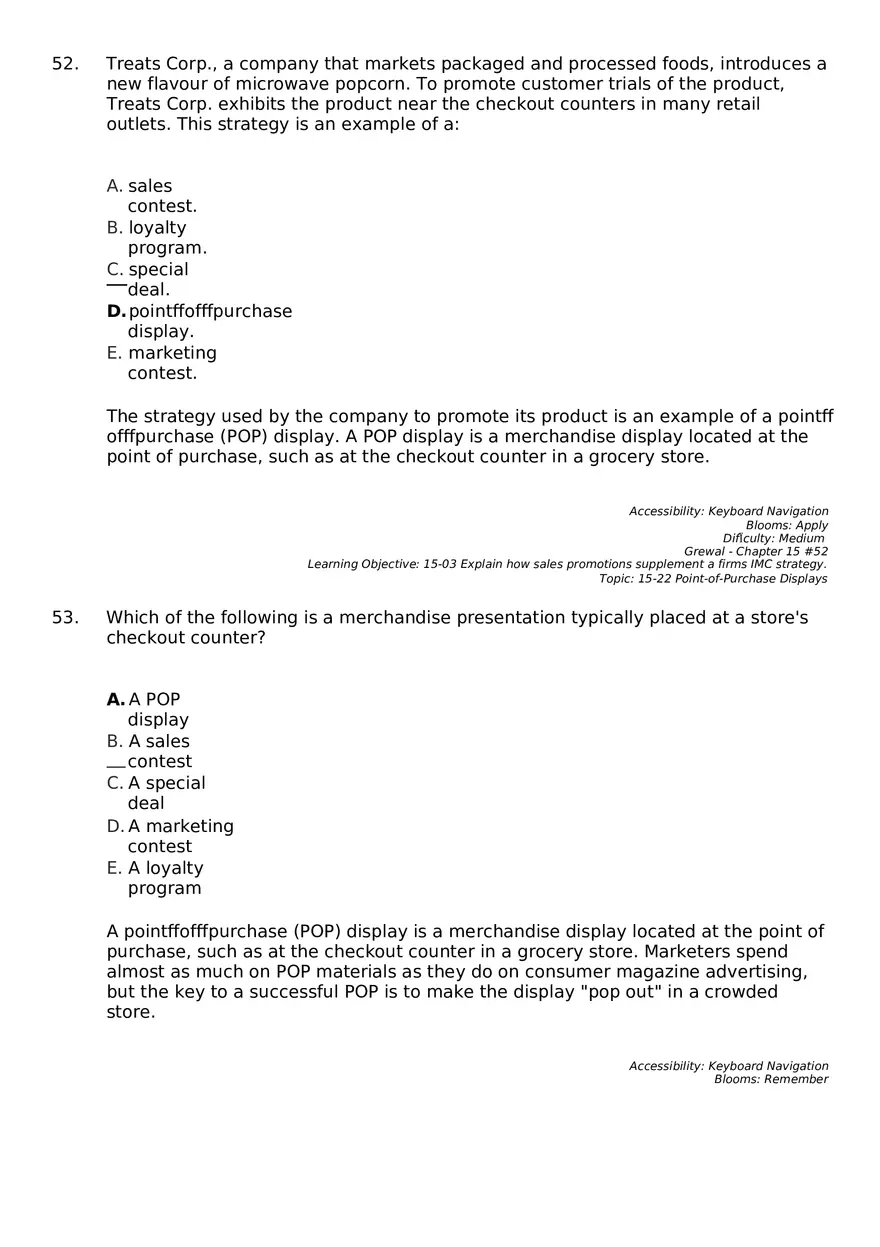 Marketing Chapter 15 Key Part 4 - Page 6