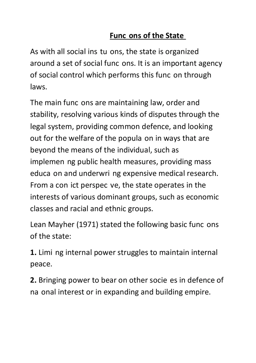 Theories on Origin of State - Page 12