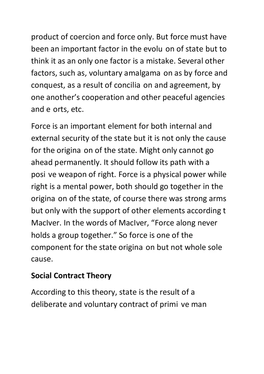Theories on Origin of State - Page 13