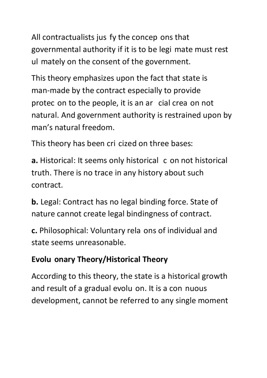 Theories on Origin of State - Page 16