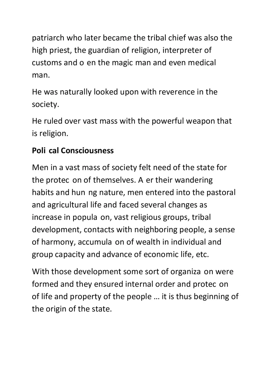 Theories on Origin of State - Page 19