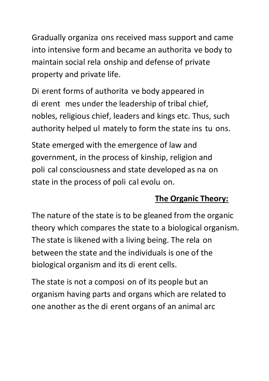 Theories on Origin of State - Page 20