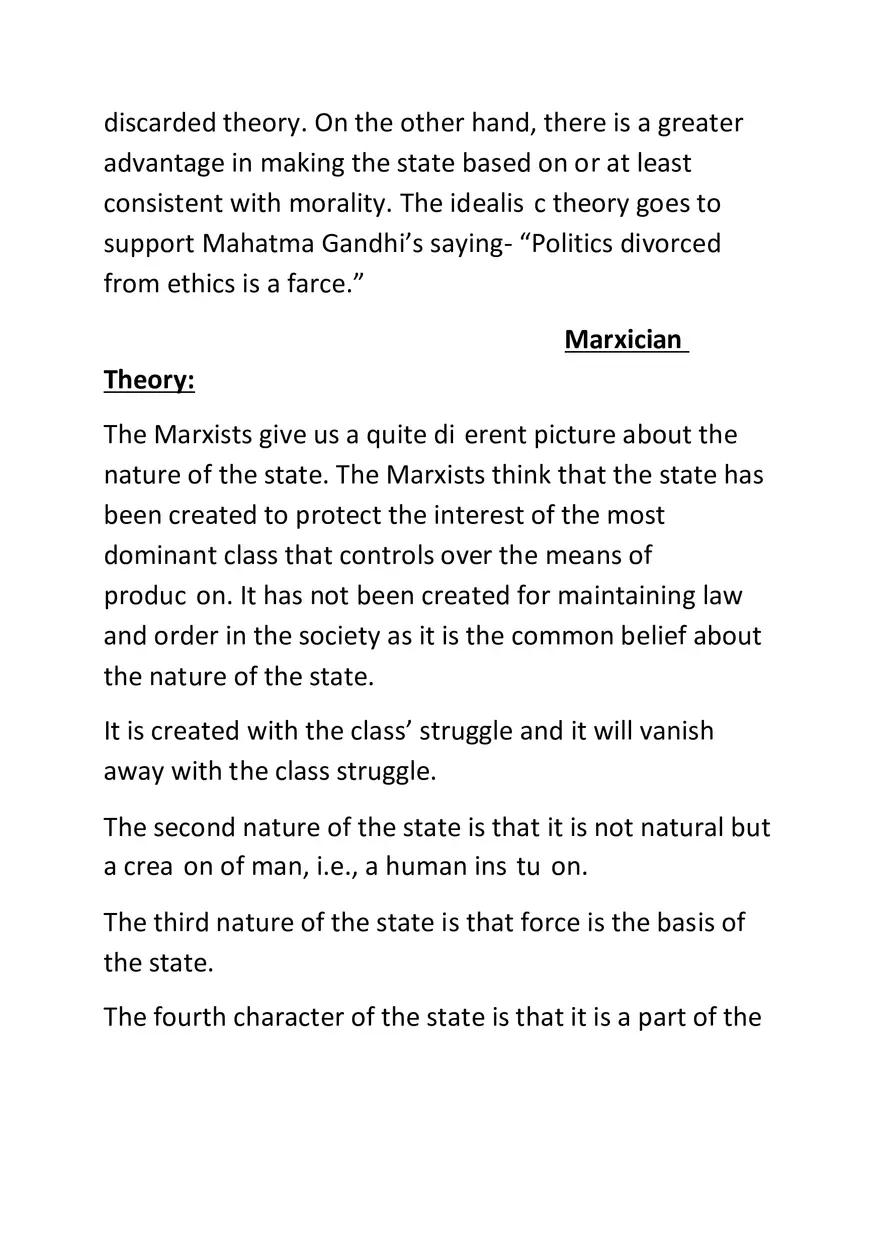 Theories on Origin of State - Page 6