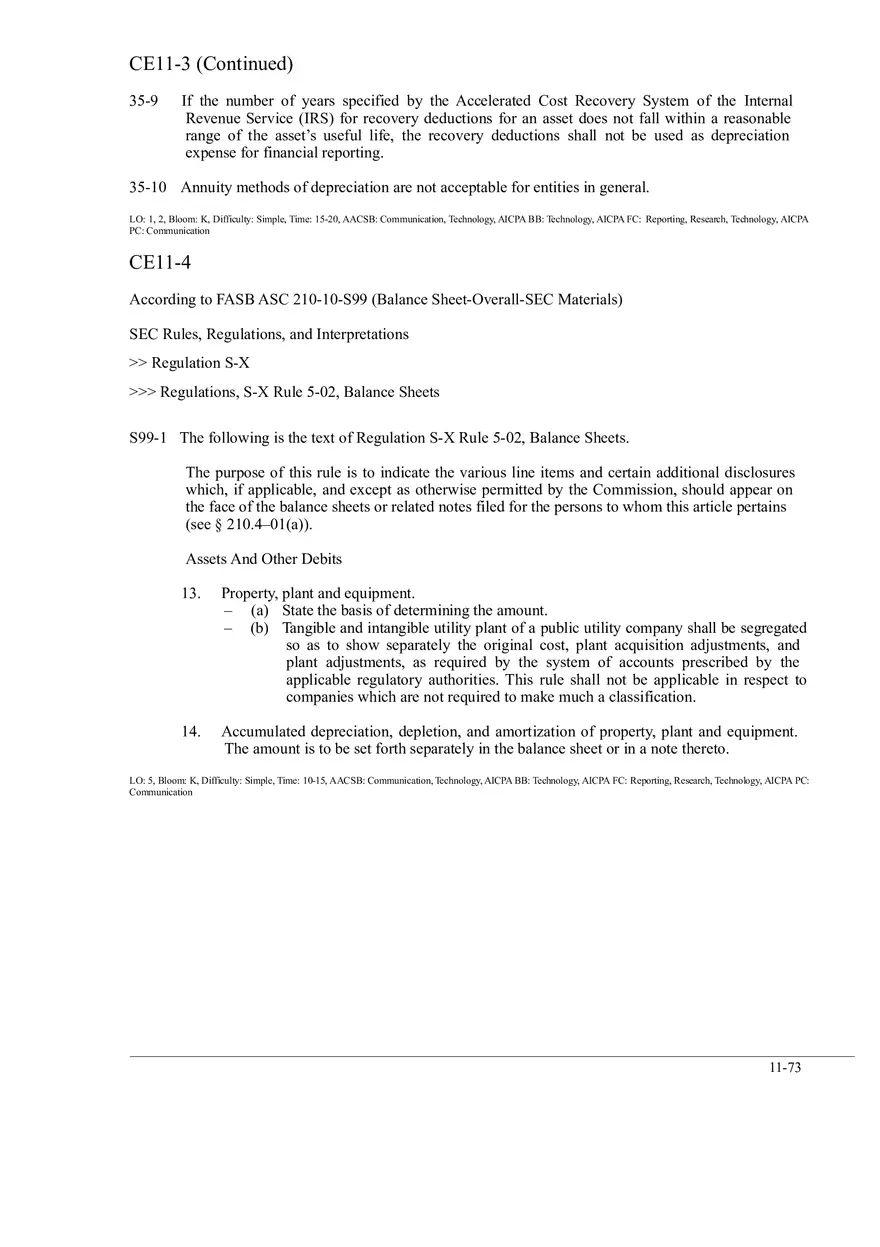 Chapter 11 Codification Exercises - Page 3