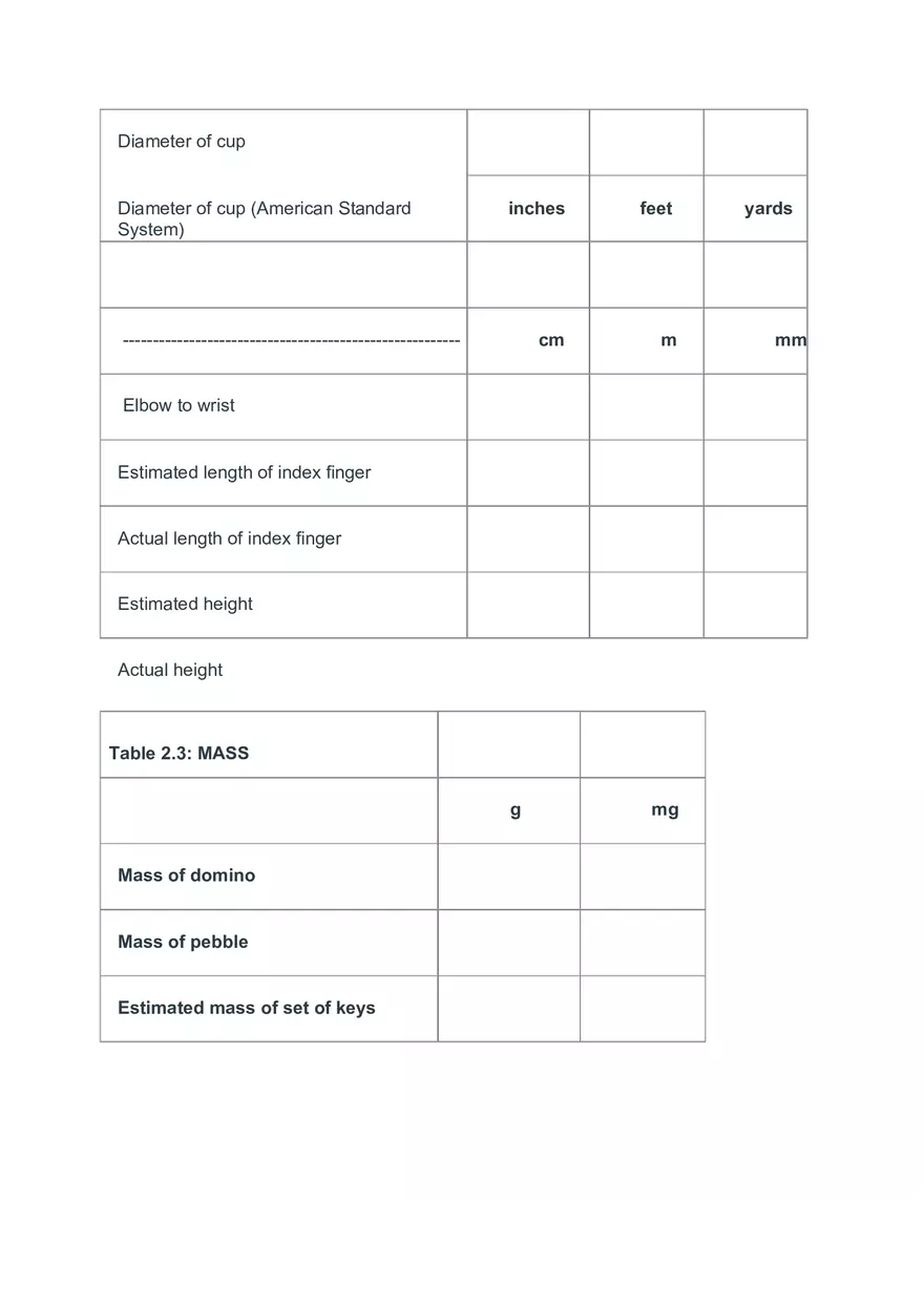 Laboratory Exercise #1 Measurement - Page 12