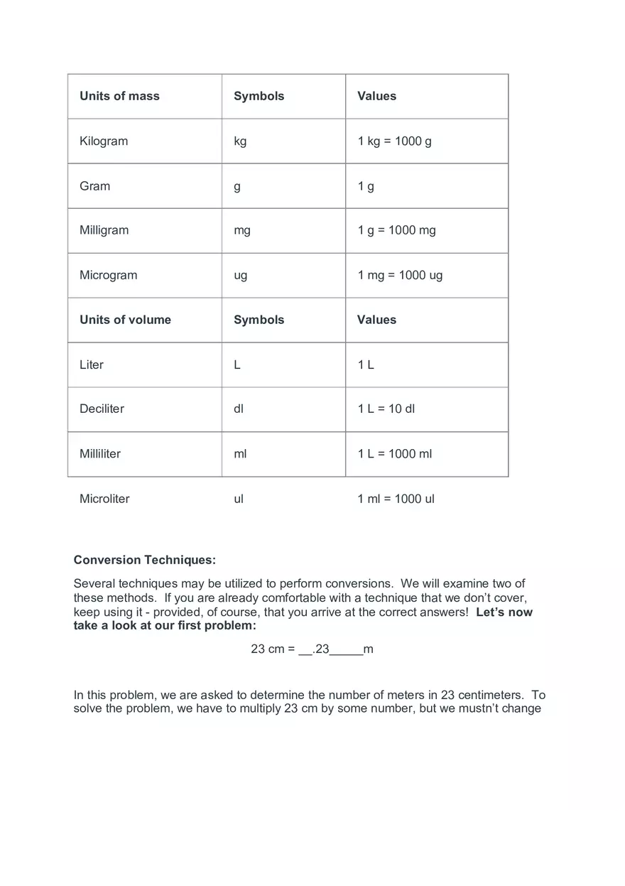 Laboratory Exercise #1 Measurement - Page 2