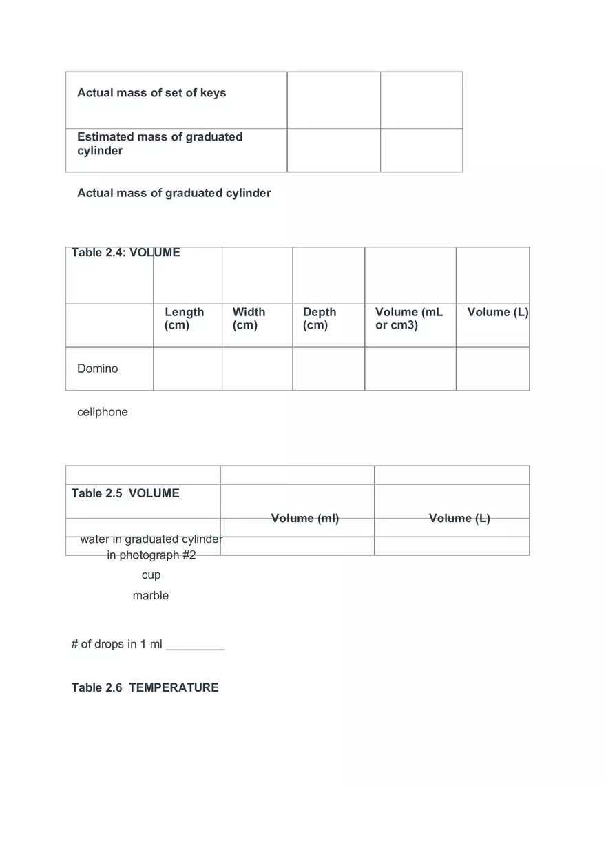 Laboratory Exercise #1 Measurement - Page 3