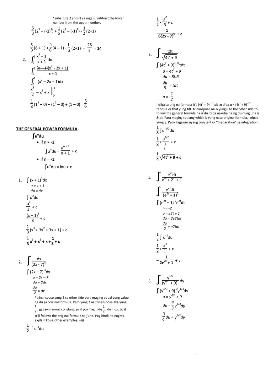 Integral Calculus Reviewer - Page 11