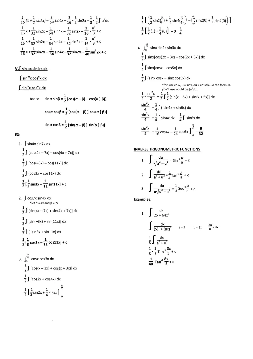 Integral Calculus Reviewer - Page 16