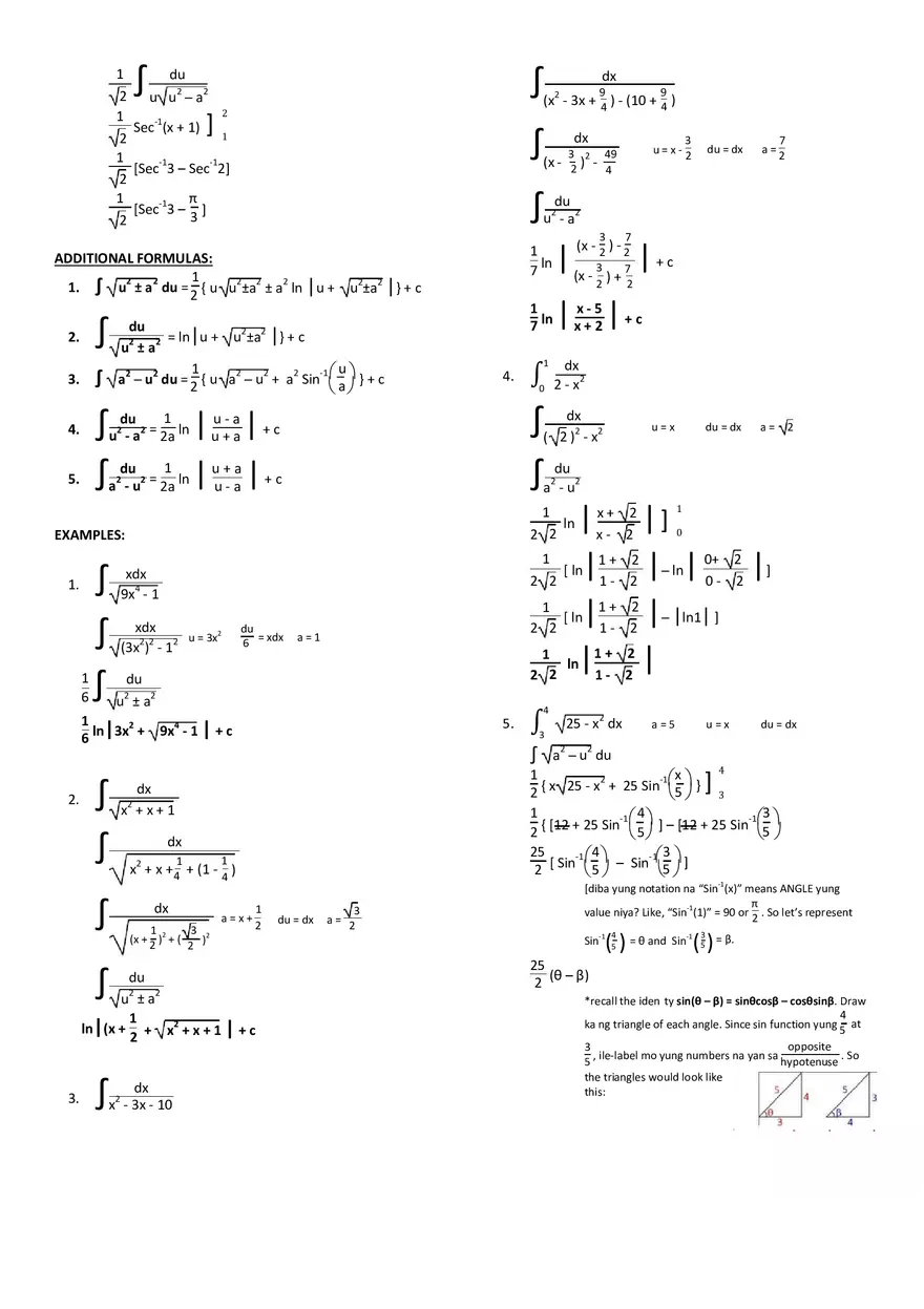 Integral Calculus Reviewer - Page 4