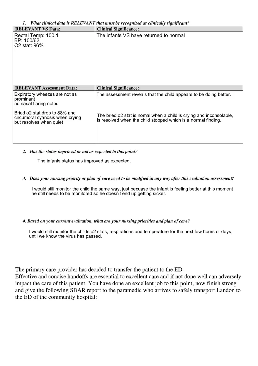 Respiratory Syncytial Virus (RSV) Bronchiolitis - Page 7