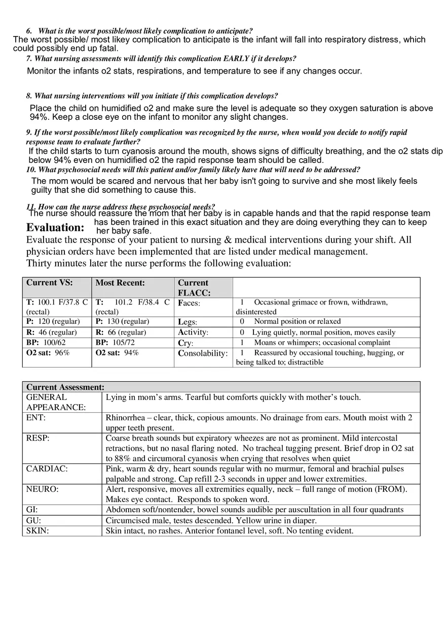 Respiratory Syncytial Virus (RSV) Bronchiolitis - Page 6