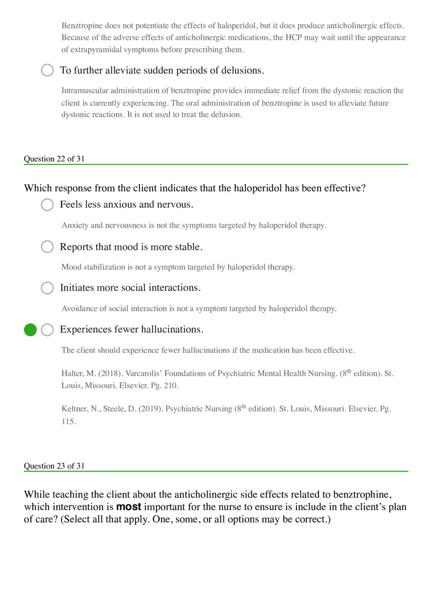 HESI Case Study Psychosis - Page 8