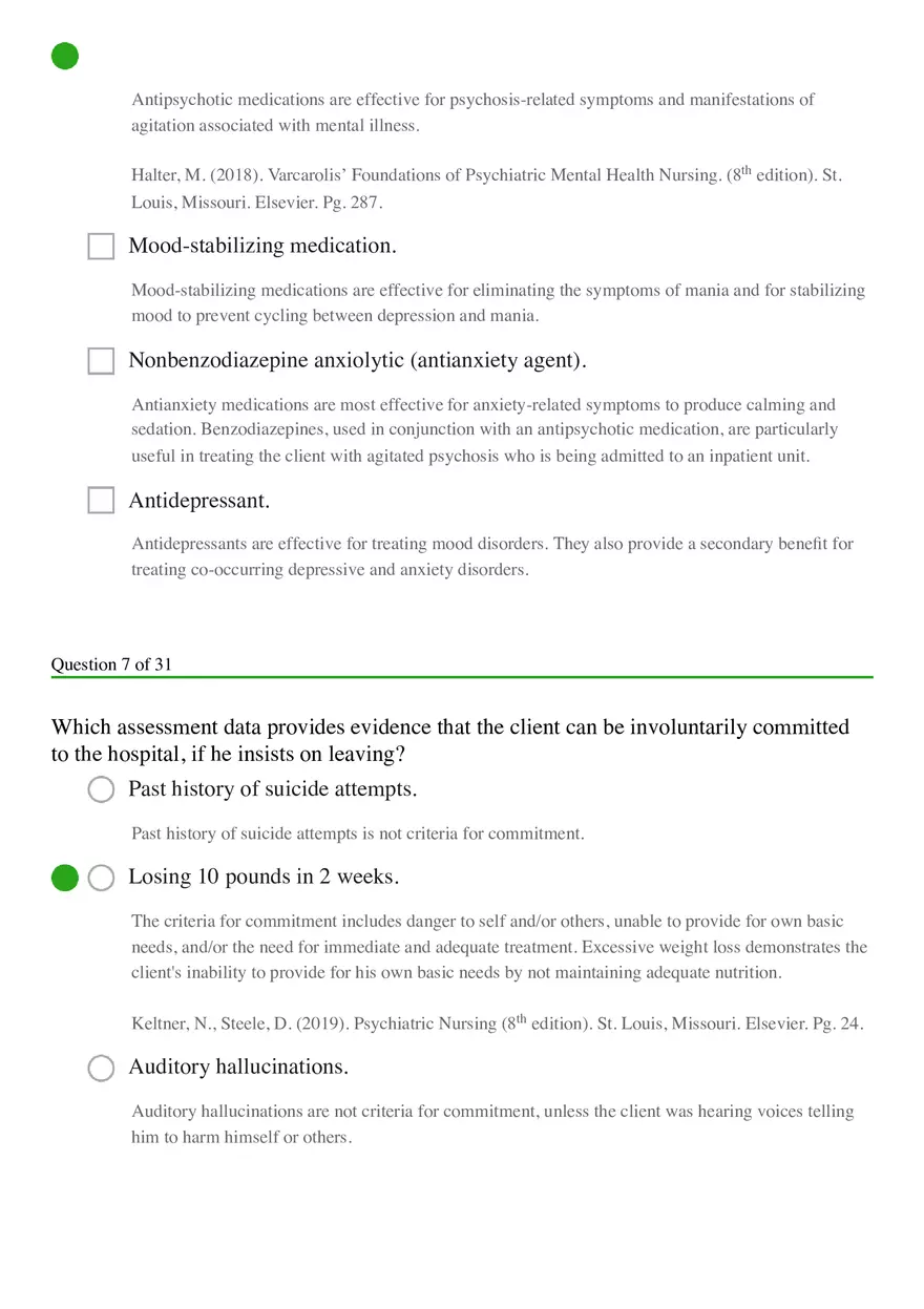 HESI Case Study Psychosis - Page 18