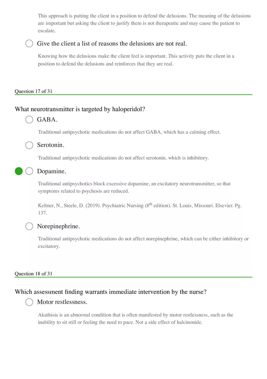 HESI Case Study Psychosis - Page 5