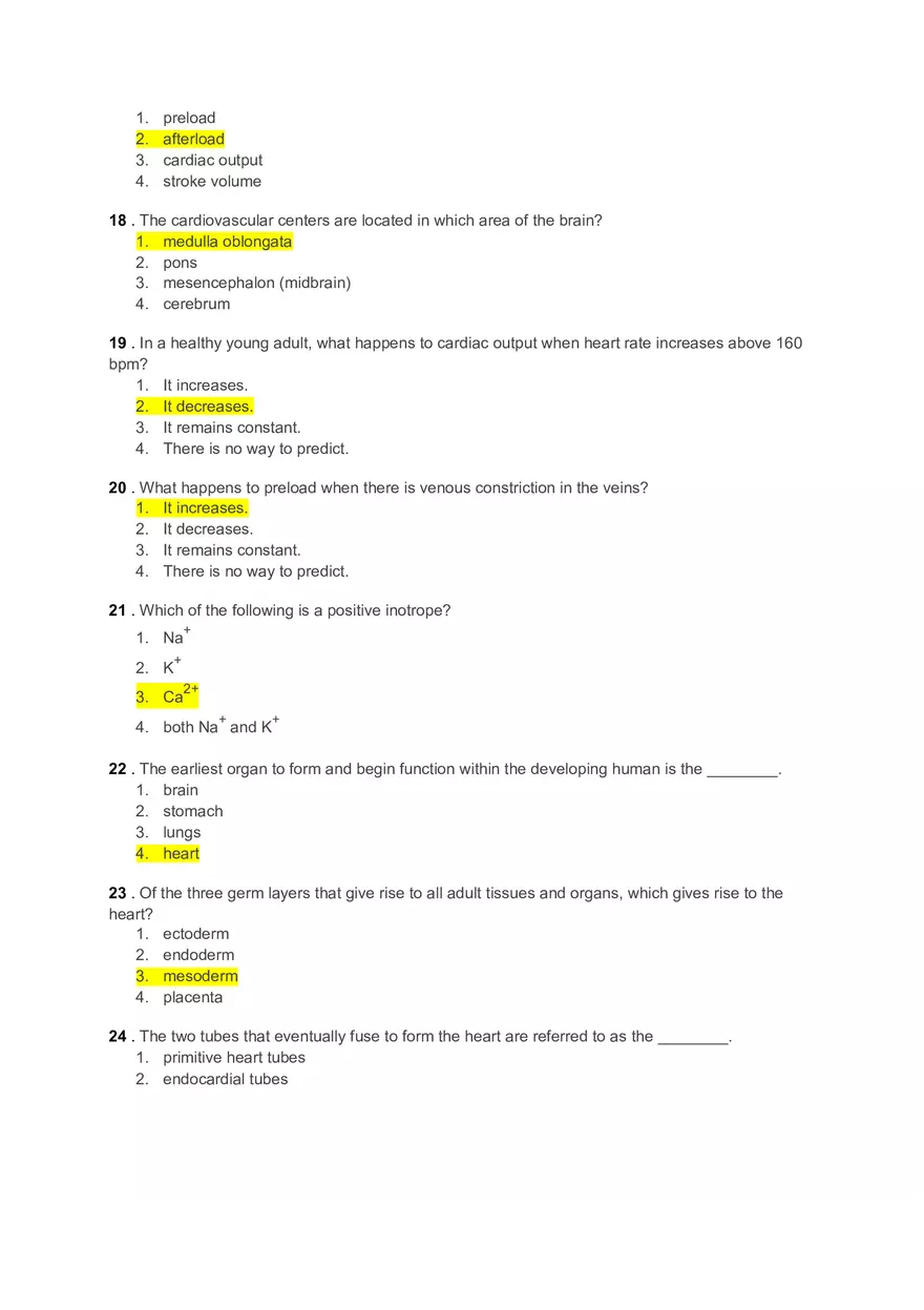 Which of the Following is not Important in Preventing Backflow of Blood - Page 3