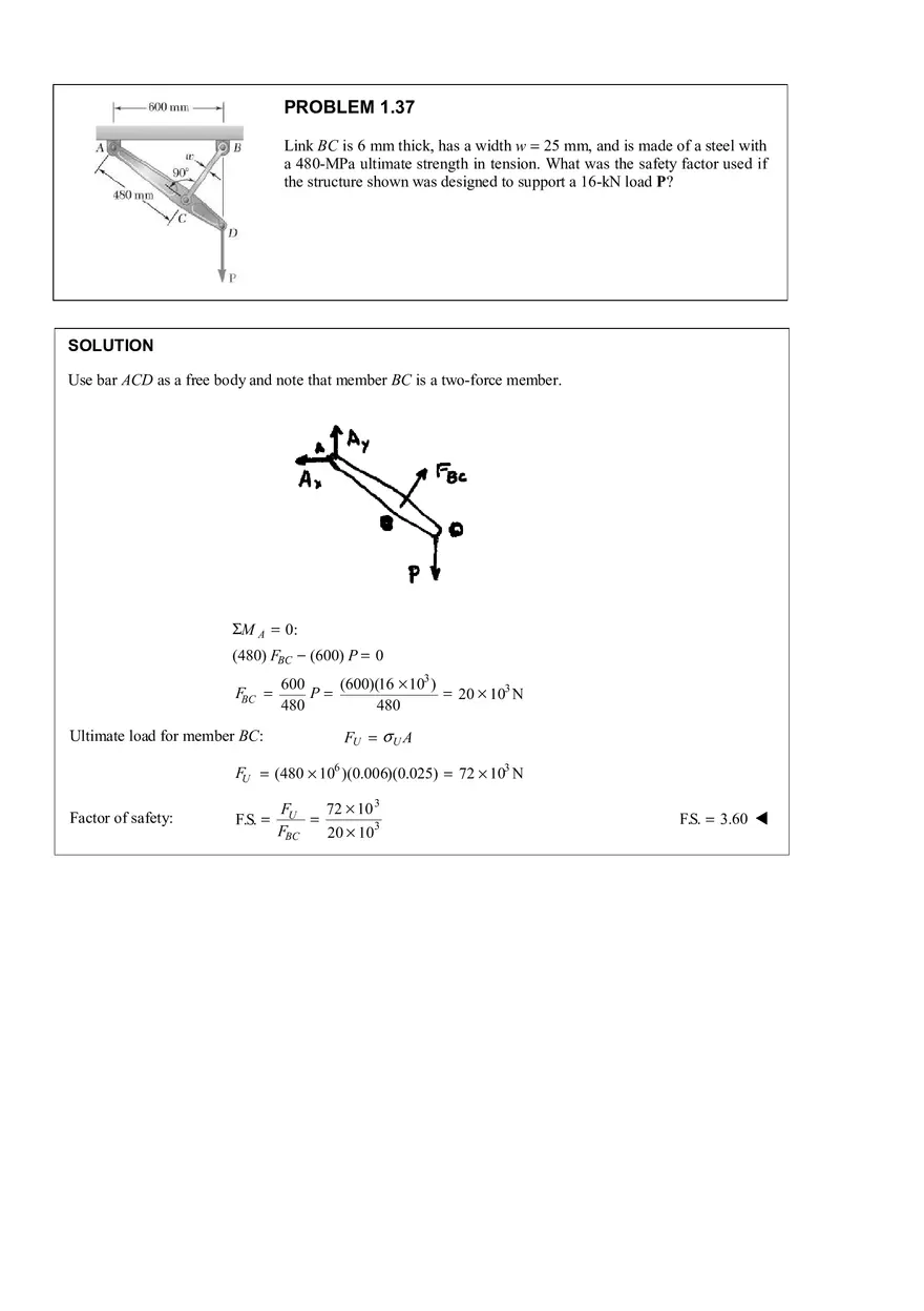 Ch.1 Problem 1.37 Solution - Page 1