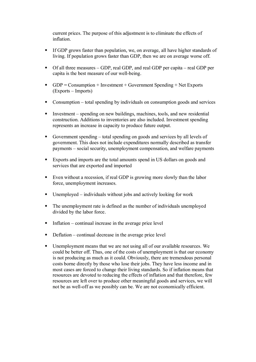 Microeconomics Chapters 1-3 - Page 3
