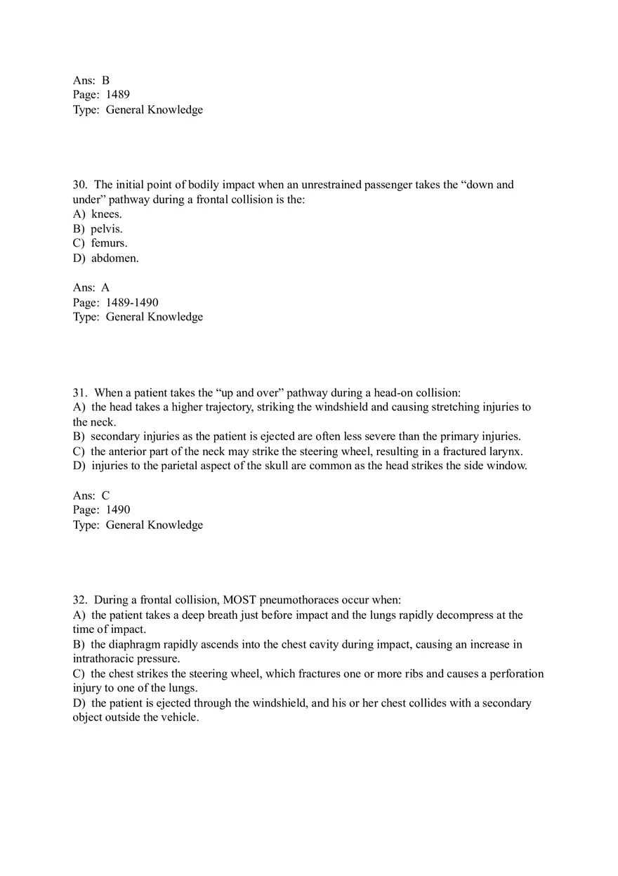 Ch 29 - Trauma Systems and Mechanism of Injury Part 1 - Page 12