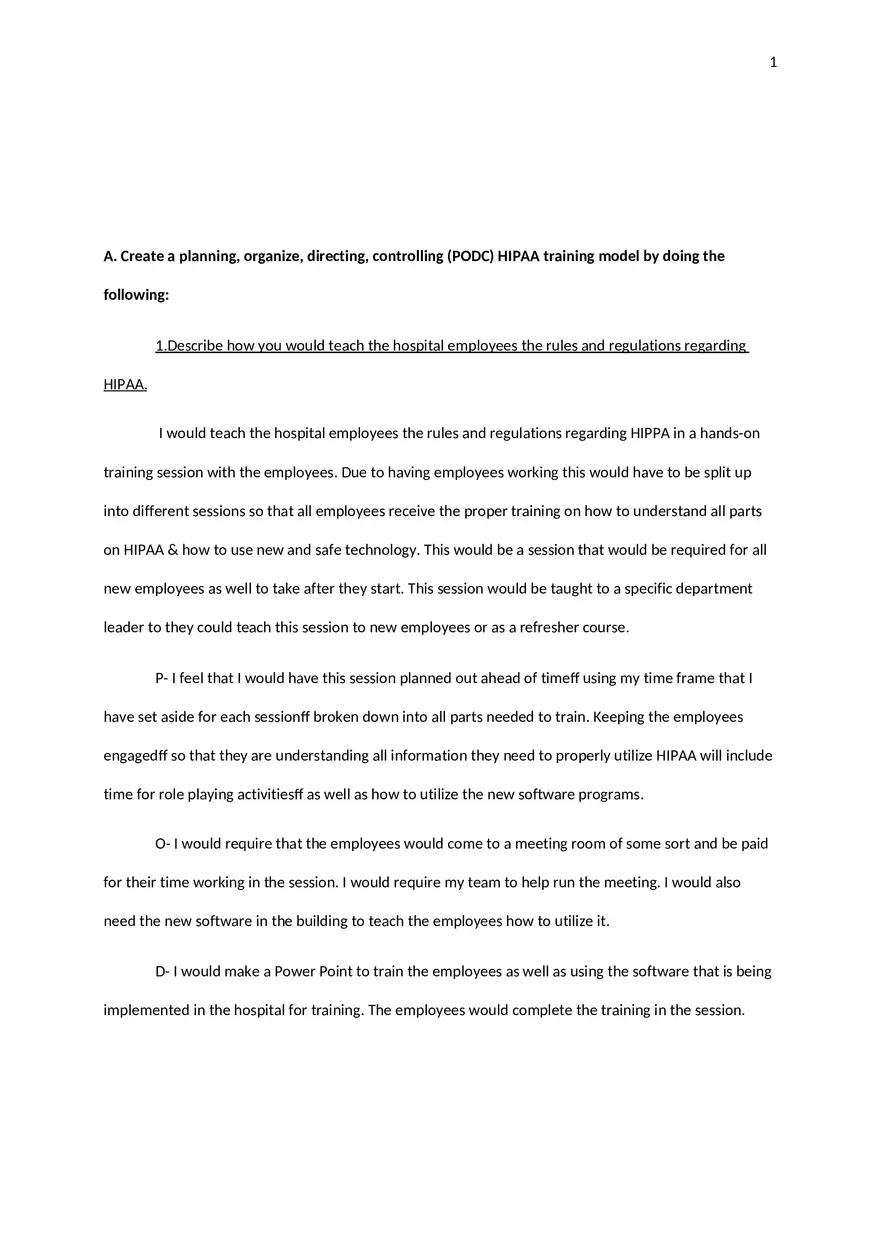 Performance Assessment - Page 1