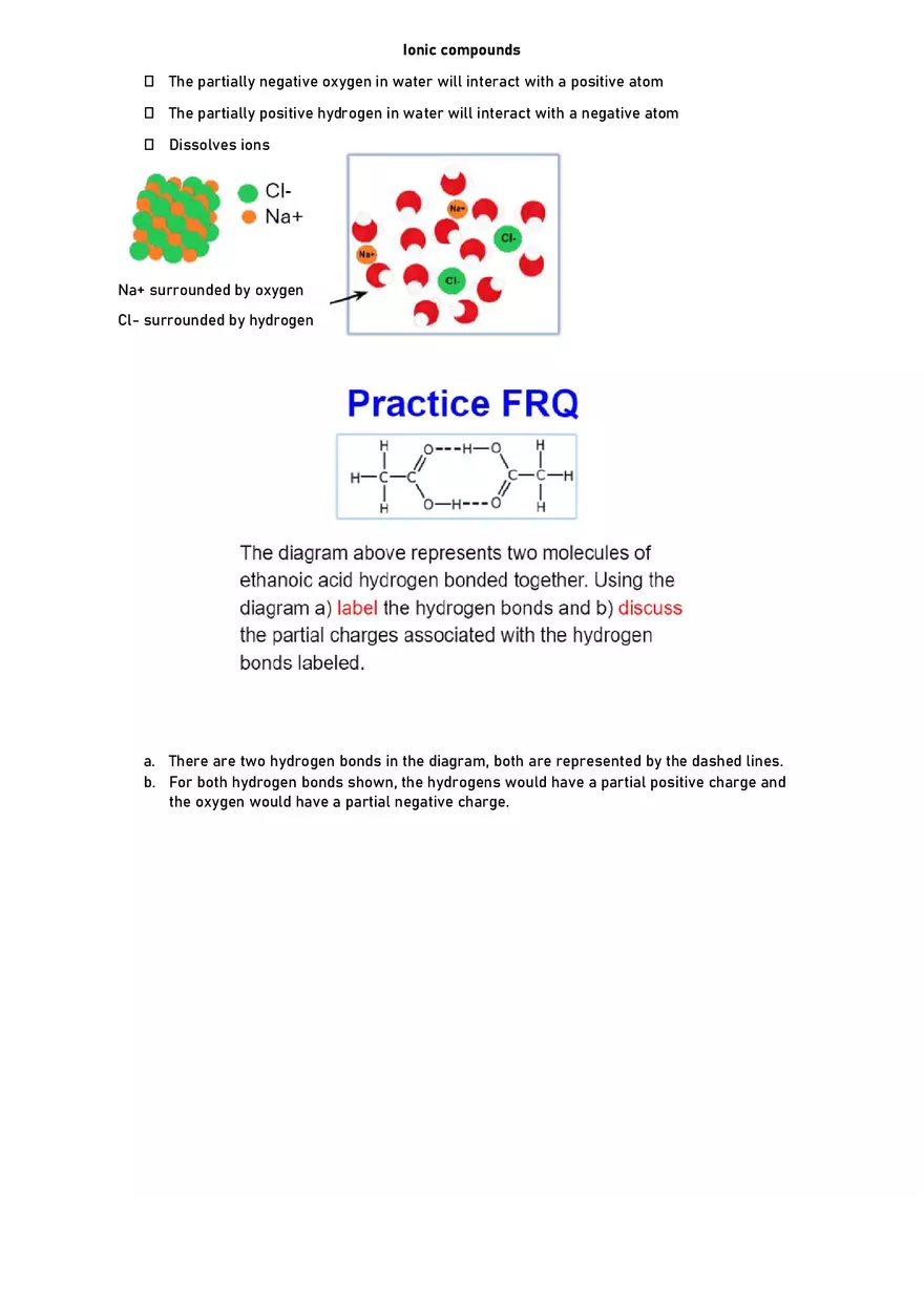 Unit 1.1 Properties of Water - Page 7