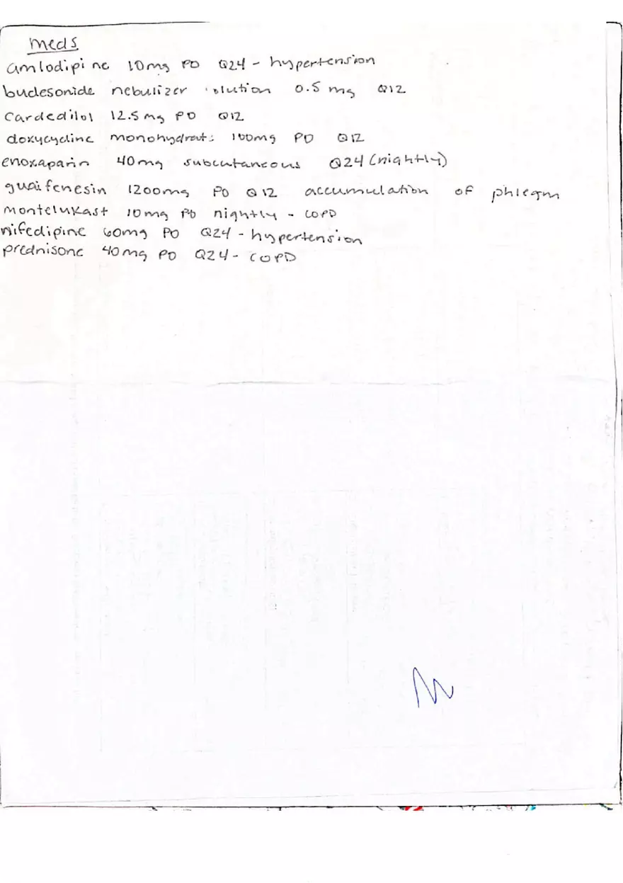 COPD Exacerbation Concept Map - Page 5